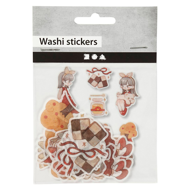 Läs mer om Colortime Washi Stickers Manga
