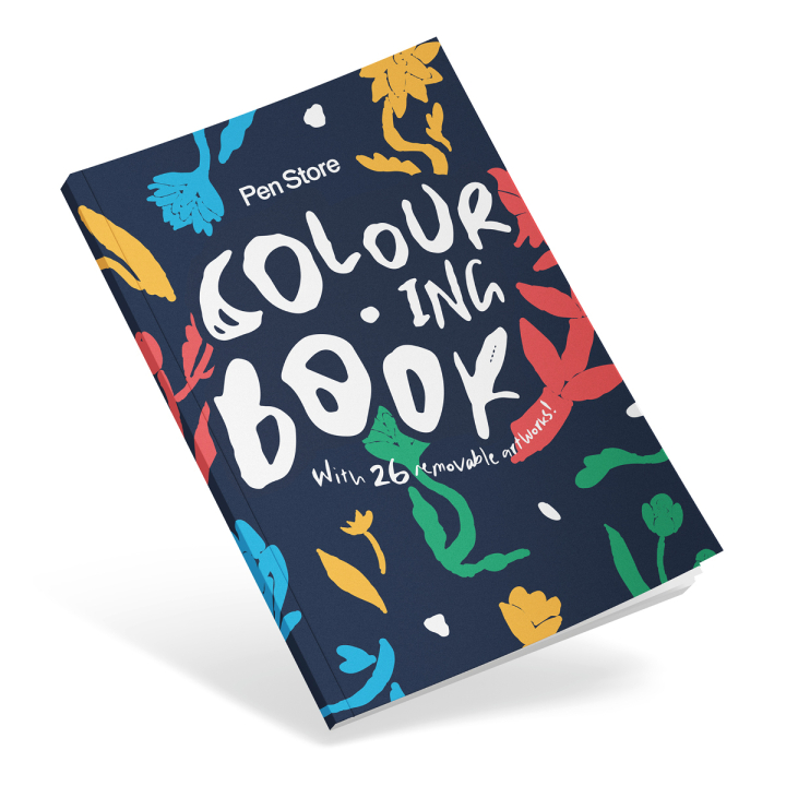 Läs mer om Pen Store Colouring Book