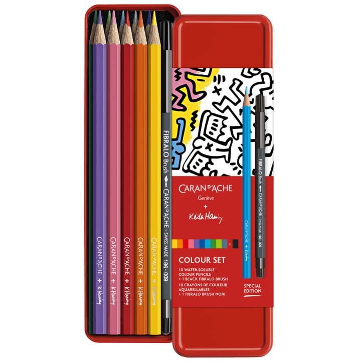 Keith Haring Limited Edition Colour Set i gruppen Pennor / Konstnärspennor / Färgpennor hos Pen Store (130246)