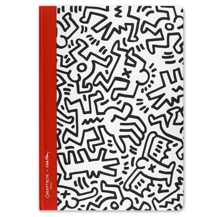 Läs mer om Caran dAche Keith Haring Limited Edition Sketchbook A5
