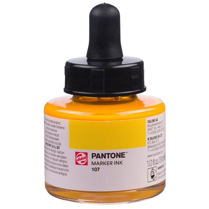 Läs mer om TALENS | PANTONE Marker Ink 30 ml Yellow