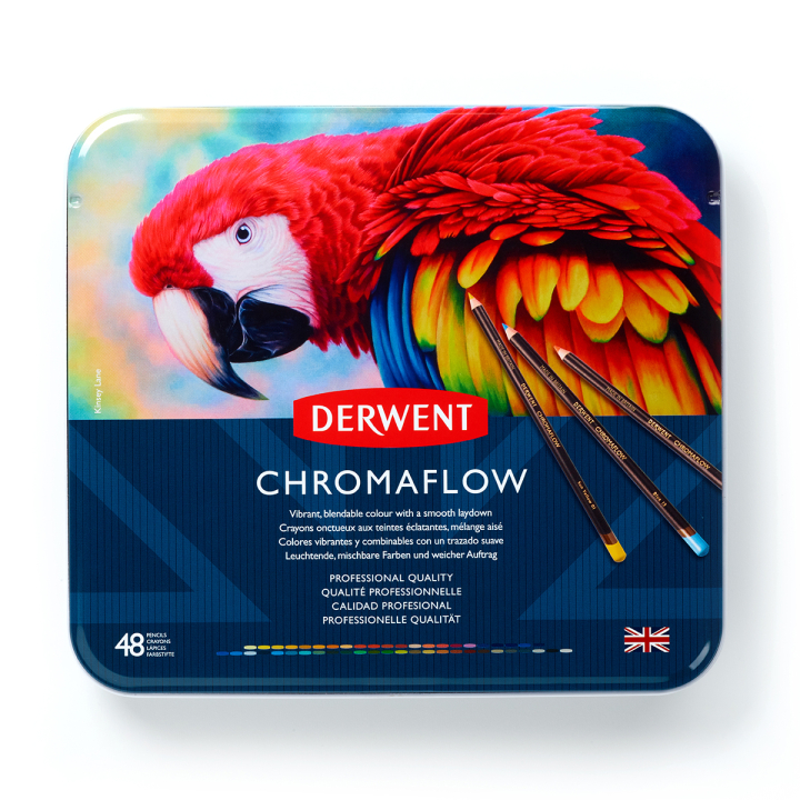 Läs mer om Derwent Chromaflow Färgpennor 48-set