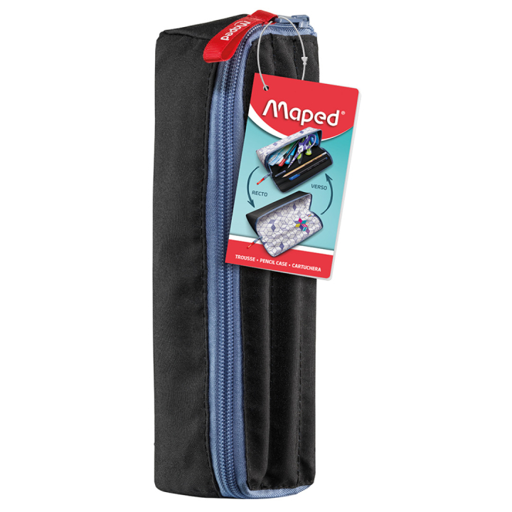 Vändbart pennfodral XXL Black i gruppen Kids / Barnpennor / Pennfodral för barn hos Pen Store (130669)