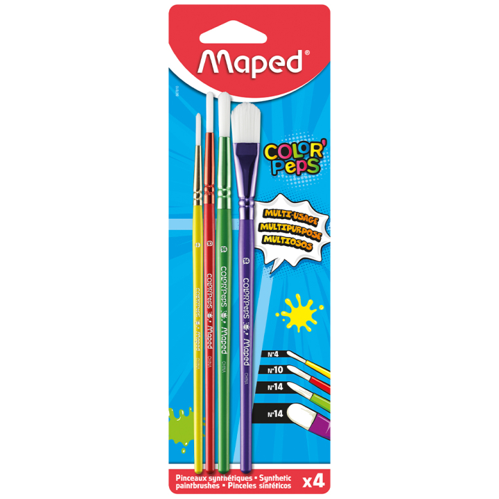 Maped ColorPeps Barnpenslar 4-pack