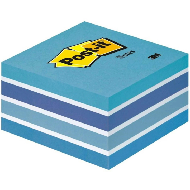 Post-it Notiskub 76x76 Pastellblå i gruppen Papper & Block / Skriva och anteckna / Post-it och notisblock hos Pen Store (130682)