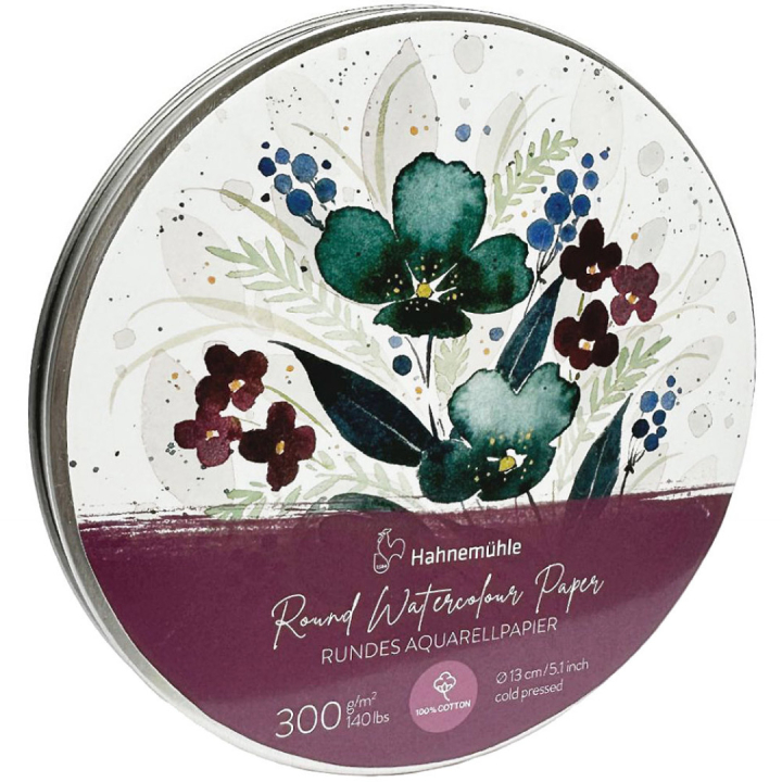 Akvarellpapper 300g 13cm 30 ark i gruppen Papper & Block / Konstnärsblock / Akvarellblock hos Pen Store (130710)