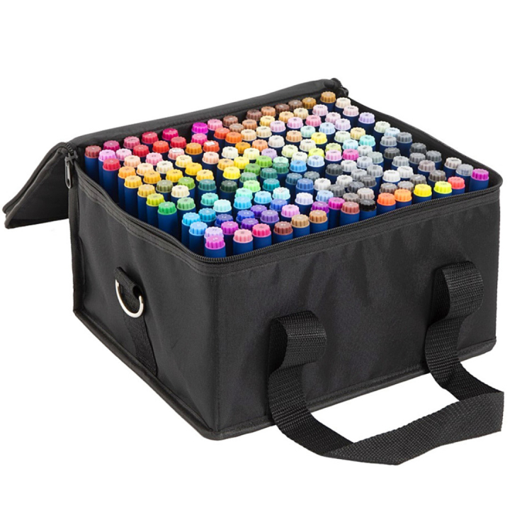 Dual Marker 168-set + väska i gruppen Pennor / Konstnärspennor / Illustrationsmarkers hos Pen Store (130721)