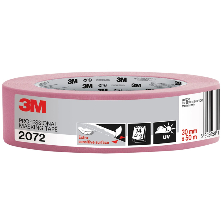 Professionell Maskeringstejp 2072 30mm i gruppen Skapande & Hobby / Hobbytillbehör / Tejp / Maskeringstejp hos Pen Store (130734)
