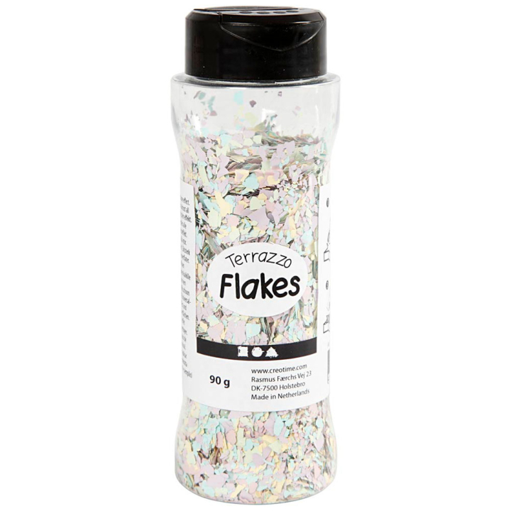 Läs mer om Colortime Terrazzo Flakes 90g Pastell