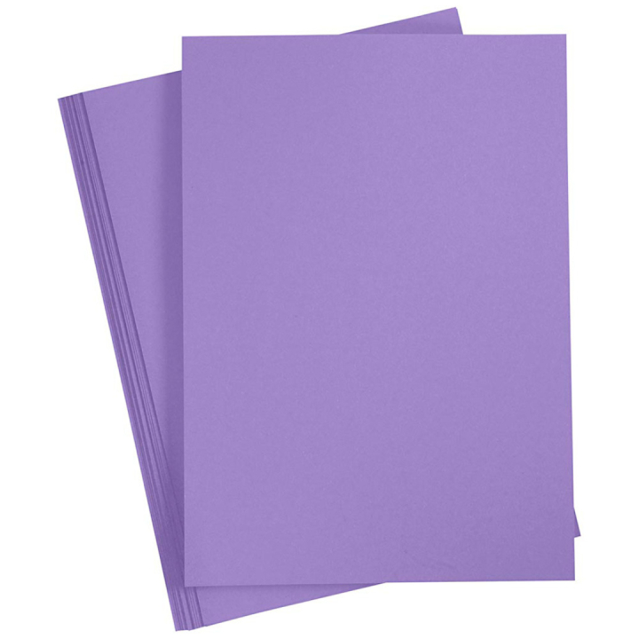 Färgat papper Lila A4 180g 20 ark i gruppen Kids / Barnpyssel och kreativitet / Pysselpapper och ritblock / Färgat papper för barn hos Pen Store (130805)
