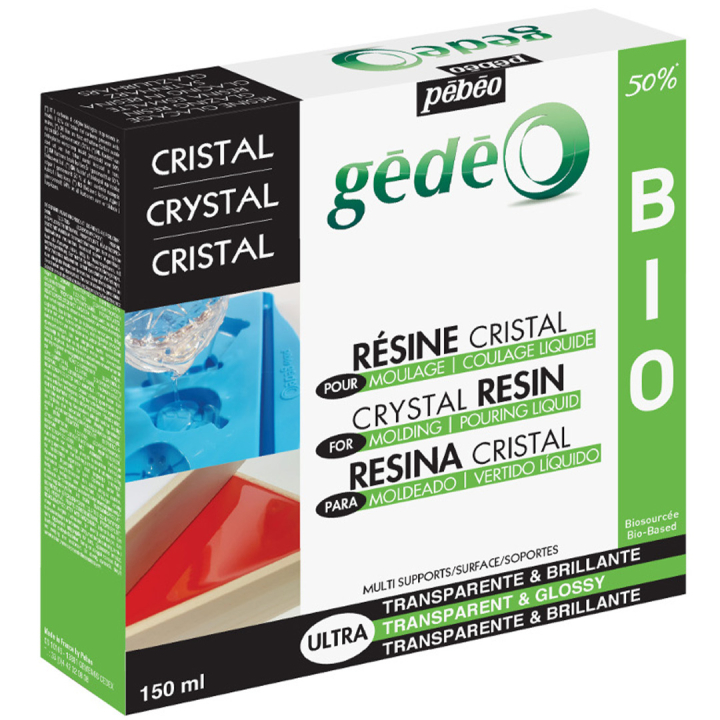 Läs mer om Pébéo Gédéo Bio-based Crystal resin 150ml