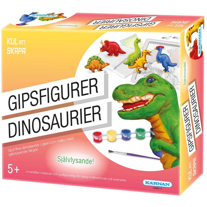 Gipsfigurer Dinosaurier (5 år+) i gruppen Kids / Barnpyssel och kreativitet / Pyssellådor hos Pen Store (131091)