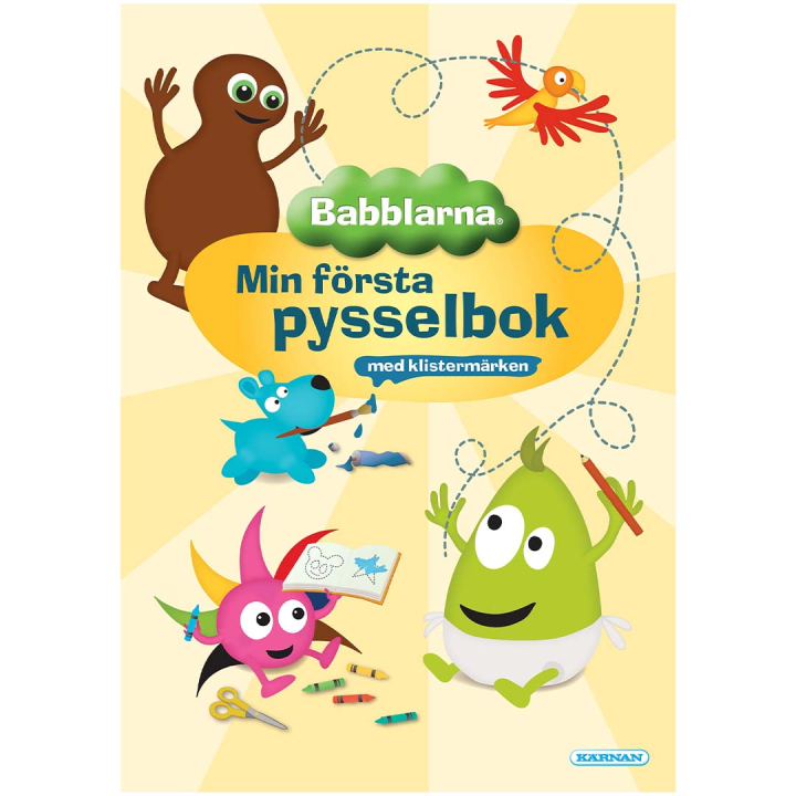 Babblarna Pysselbok i gruppen Kids / Barnpyssel och kreativitet / Målar- och pysselböcker hos Pen Store (131095)