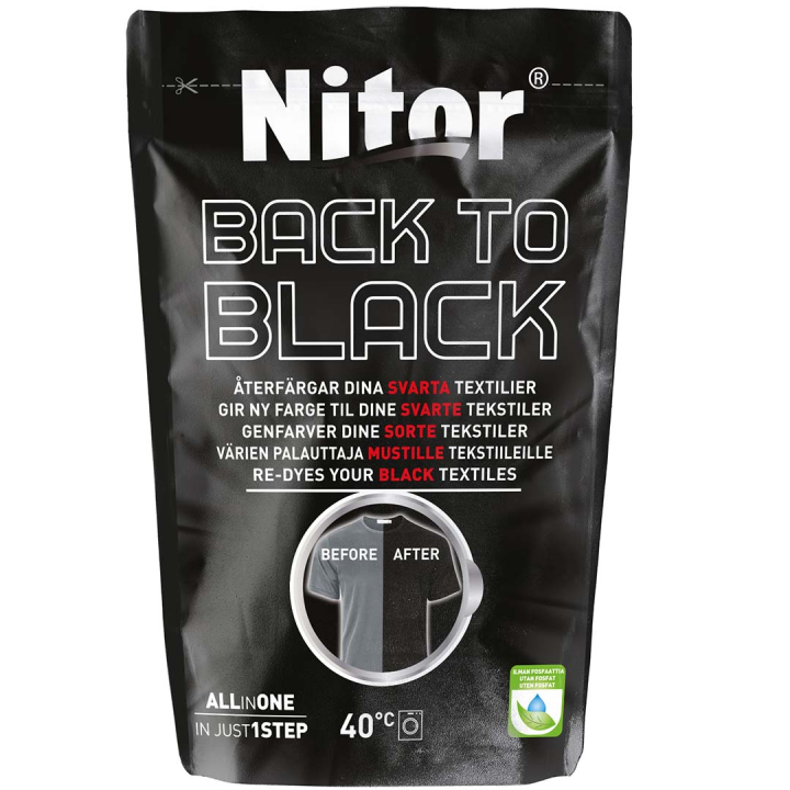 Läs mer om Nitor Back To Black 400 g