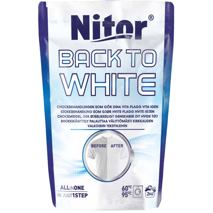 Läs mer om Nitor Back To White 400 g