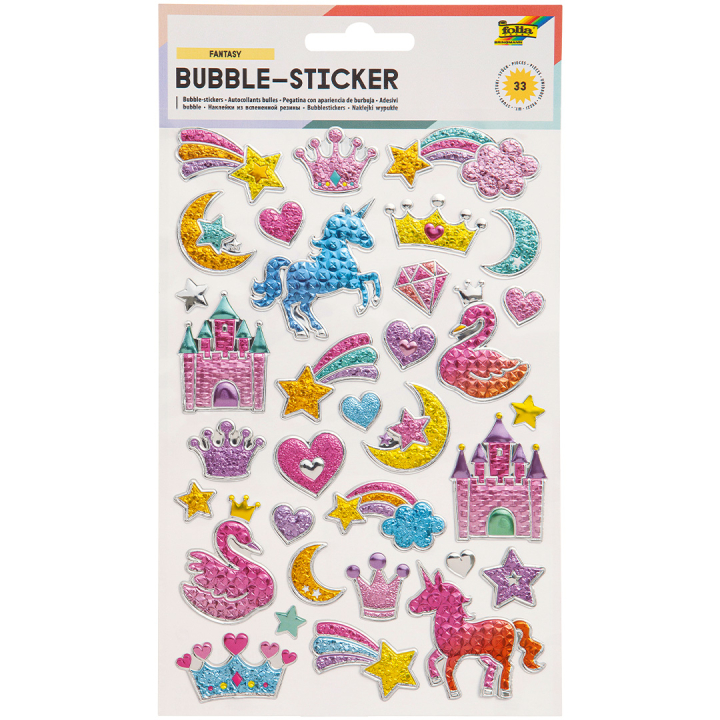 3D stickers Fantasy 1 Ark i gruppen Kids / Barnpyssel och kreativitet / Stickers hos Pen Store (131564)