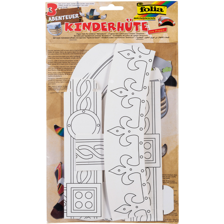 Barnmasker Äventyr 3-pack i gruppen Kids / Barnpyssel och kreativitet / Barnkalas hos Pen Store (131579)