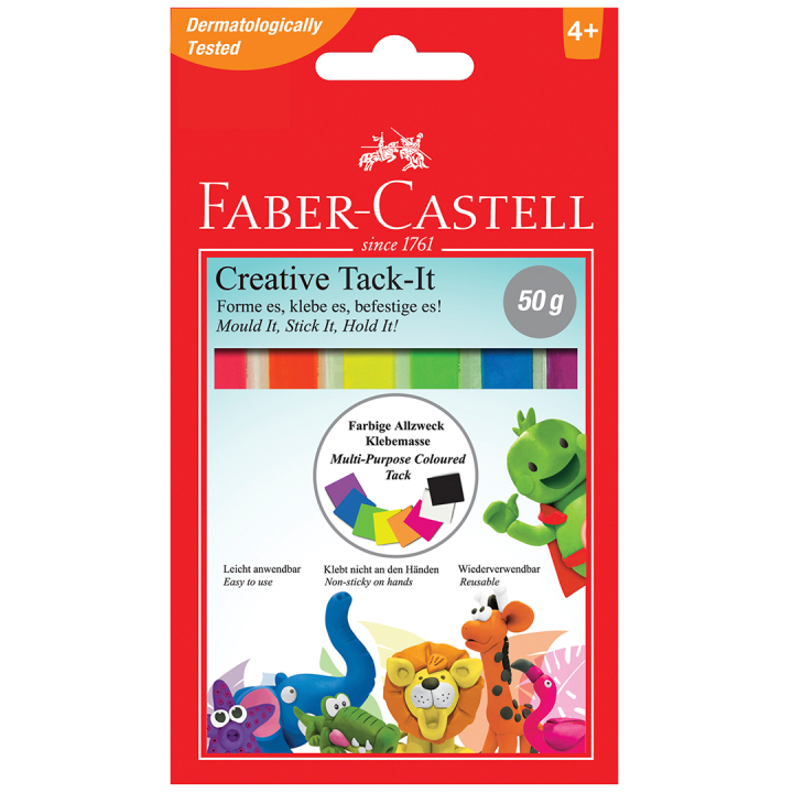 Läs mer om Faber-Castell Häftmassa Tack-it 50g Creative