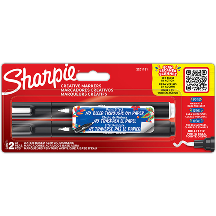 Läs mer om Sharpie Creative Marker Bullet Tip 2-pack
