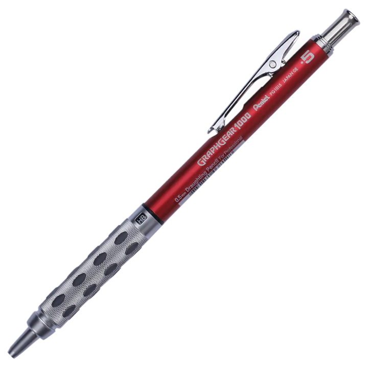 Läs mer om Pentel GraphGear 1000 Stiftpenna 0.5 mm Red