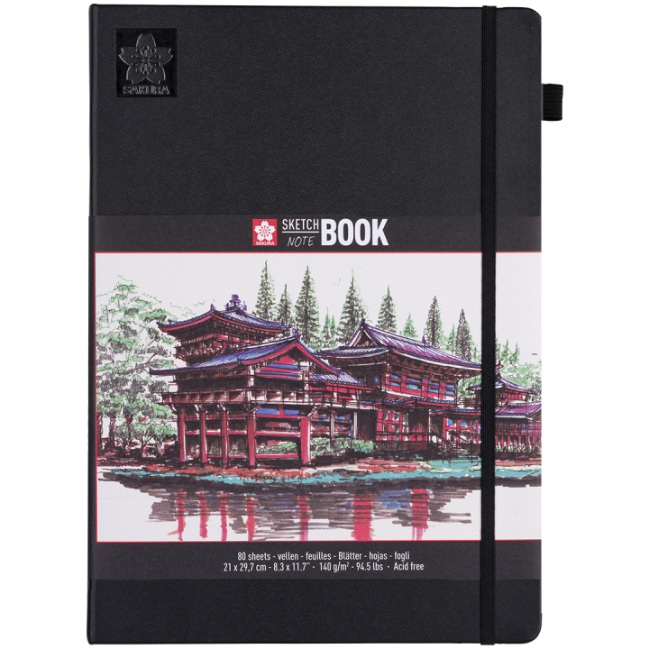 Läs mer om Sakura Sketch/note book 21x30 cm