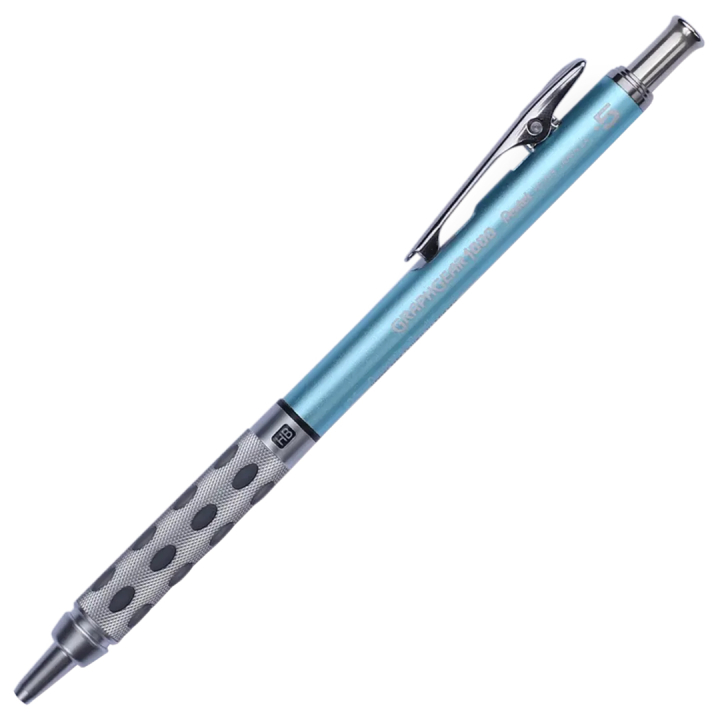Läs mer om Pentel GraphGear 1000 Stiftpenna 0.5 mm Sky Blue