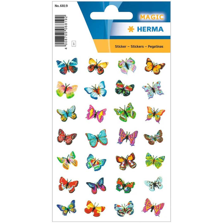 Stickers Minifjärilar 1 ark i gruppen Kids / Barnpyssel och kreativitet / Stickers hos Pen Store (131881)