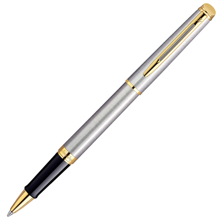 Hémisphère Steel/Gold Rollerball i gruppen Pennor / Fine Writing / Presentpennor hos Pen Store (132003)