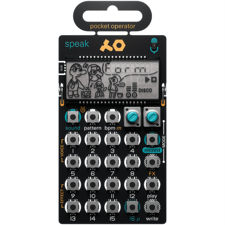 Pocket Operator PO-35 speak i gruppen Studio/Workspace / Ljud / Ljudskapande hos Pen Store (132405)