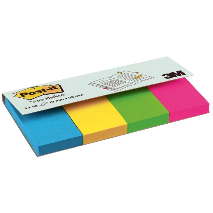 Post-it Indexflikar 20x38 i gruppen Papper & Block / Skriva och anteckna / Post-it och notisblock hos Pen Store (132698)