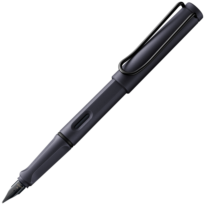 Safari Reservoar Steel Black i gruppen Pennor / Fine Writing / Reservoarpennor hos Pen Store (132985_r)