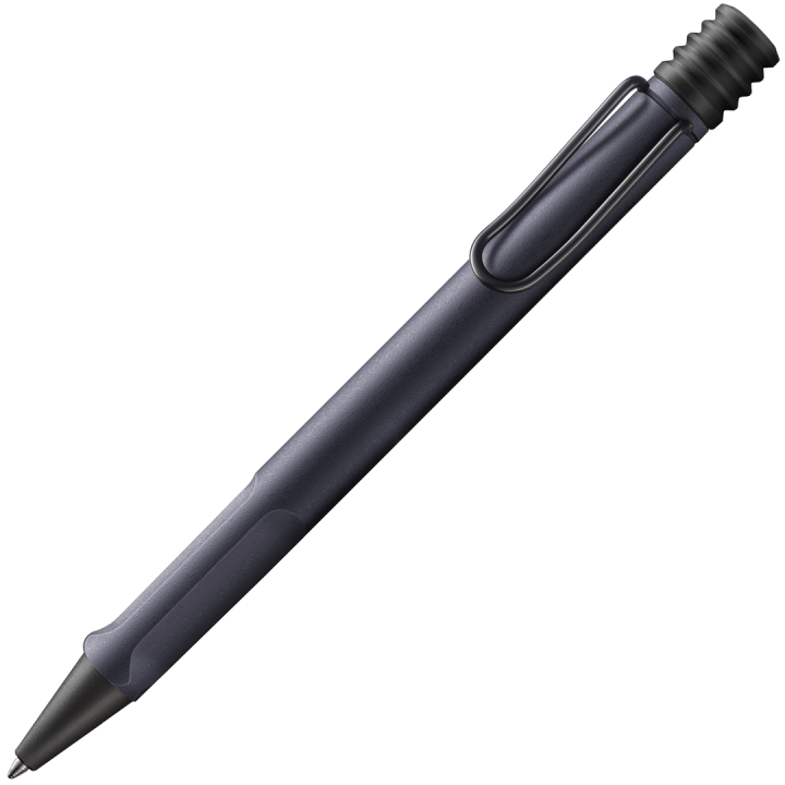 Safari Kulspetspenna Steel Black i gruppen Pennor / Fine Writing / Kulspetspennor hos Pen Store (132990)