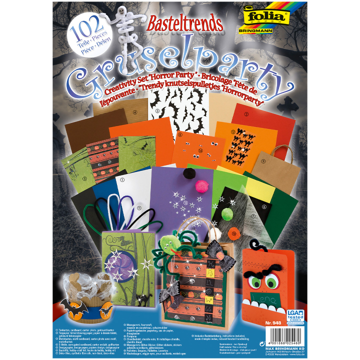 Creativity Kit DIY Spökparty i gruppen Skapande & Hobby / Högtider och säsong / Halloween hos Pen Store (133085)