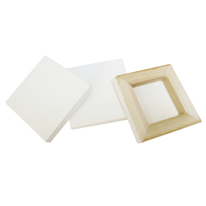 Simply Målarduk Mini 6,4x6,4 cm i gruppen Konstnärsmaterial / Ateljé / Målardukar / Målarduk akrylfärg hos Pen Store (133759)