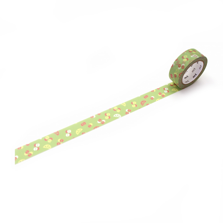 Washi-tejp Retro design kamon i gruppen Skapande & Hobby / Hobbytillbehör / Washi-tejp hos Pen Store (134014)