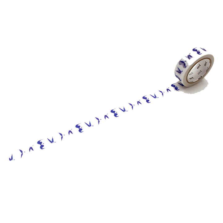 Washi-tejp Blue bird i gruppen Skapande & Hobby / Hobbytillbehör / Washi-tejp hos Pen Store (134031)