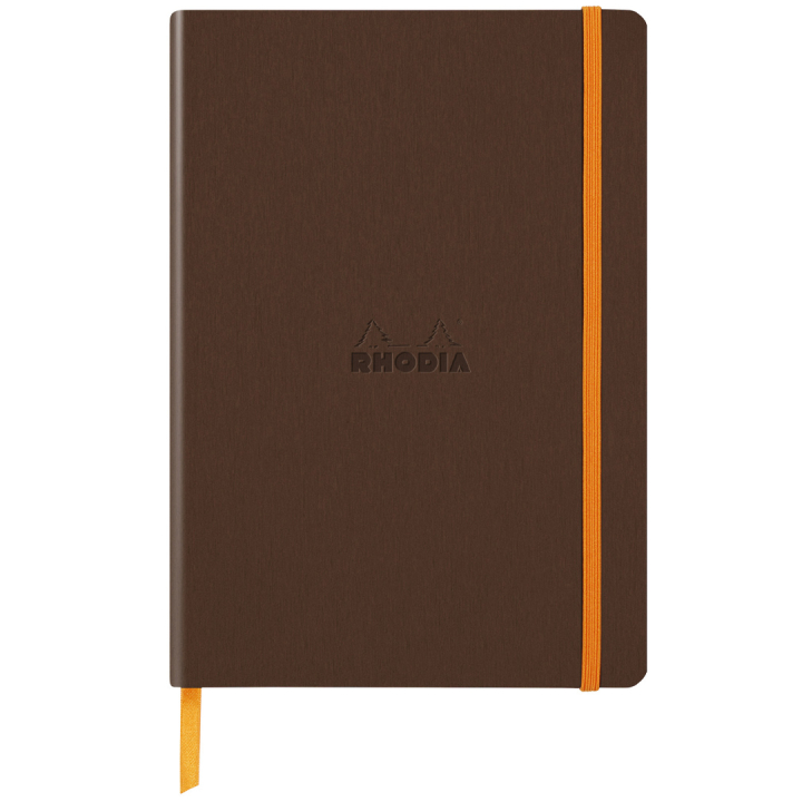 Rhodiarama Webnotebook A5 Soft Dotted Bronze i gruppen Papper & Block / Skriva och anteckna / Anteckningsböcker hos Pen Store (134439)