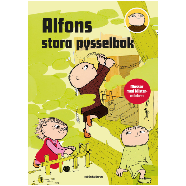 Alfons stora pysselbok i gruppen Kids / Barnpyssel och kreativitet / Målar- och pysselböcker / Pysselböcker hos Pen Store (134479)