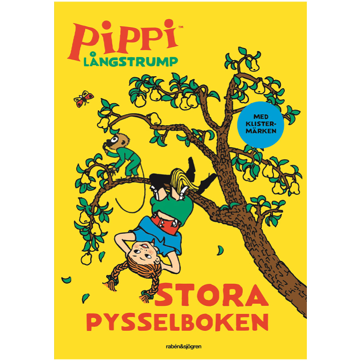 Pippis Långstrump stora pysselbok i gruppen Kids / Barnpyssel och kreativitet / Målar- och pysselböcker / Pysselböcker hos Pen Store (134485)