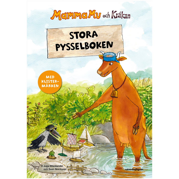 Mamma Mu och Kråkan stora pysselbok i gruppen Kids / Barnpyssel och kreativitet / Målar- och pysselböcker / Pysselböcker hos Pen Store (134489)