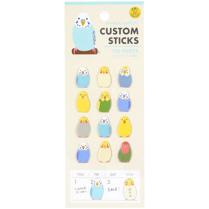 Stickers Parakeet 120-pack i gruppen Skapande & Hobby / Skapa / Stickers hos Pen Store (134513)