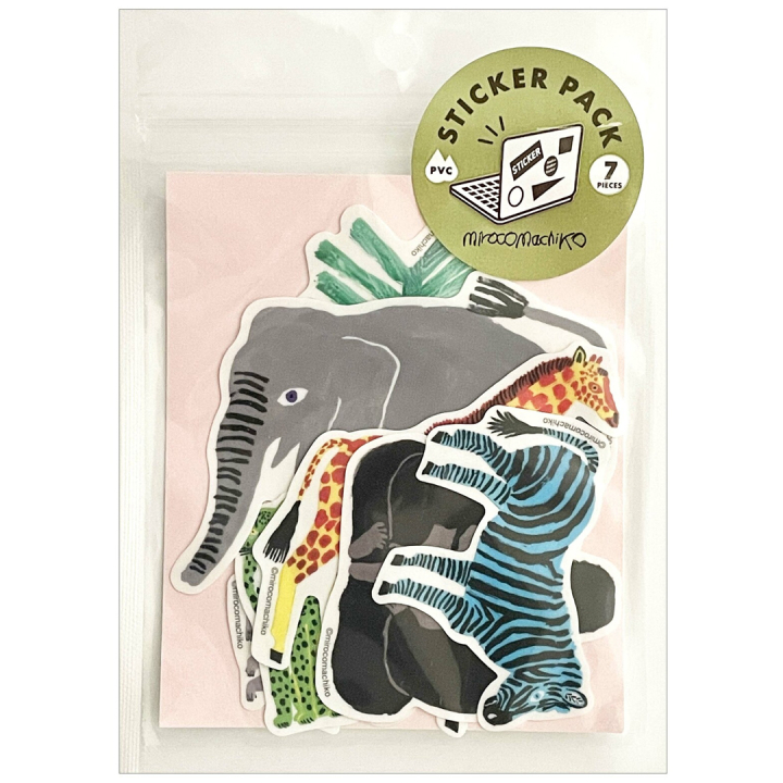 Sticker pack Miroco Machiko Animals i gruppen Skapande & Hobby / Skapa / Stickers hos Pen Store (134523)