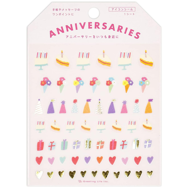 Planner Stickers Anniversary i gruppen Skapande & Hobby / Skapa / Stickers hos Pen Store (134663)