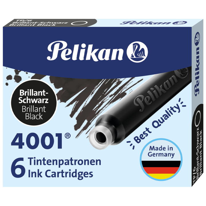 Reservoarpatron 6-pack i gruppen Pennor / Penntillbehör / Reservoarbläck hos Pen Store (134737_r)