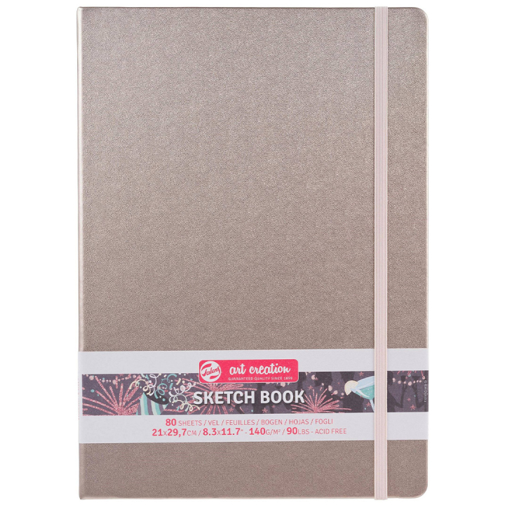 Sketchbook A4 Champagne Pink i gruppen Papper & Block / Konstnärsblock / Skissböcker hos Pen Store (134863)