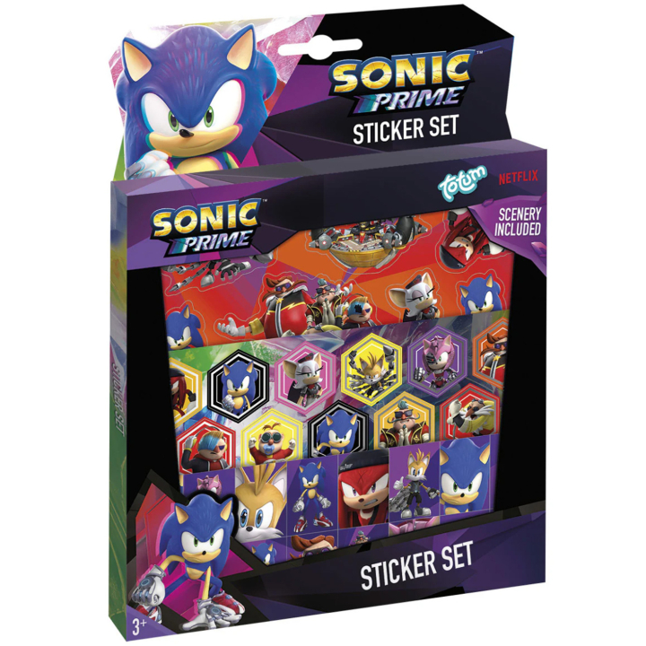Sonic Sticker-set i gruppen Kids / Barnpyssel och kreativitet / Klistermärken hos Pen Store (134896)