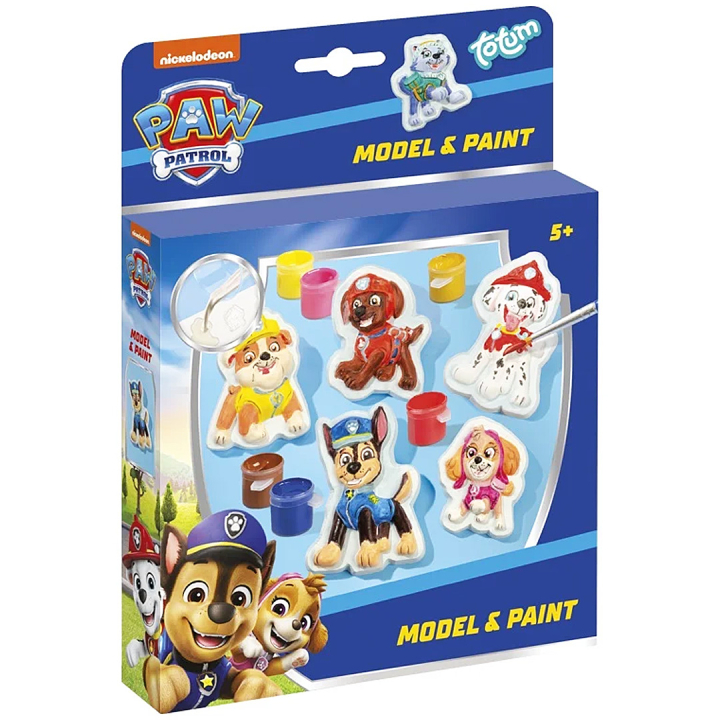 Paw Patrol Figur-set + färger i gruppen Kids / Barnpyssel och kreativitet / Pyssellådor hos Pen Store (134897)