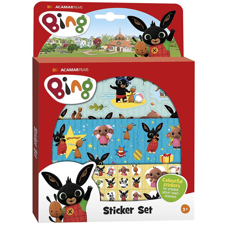 Bing Sticker-set (3 år+) i gruppen Kids / Barnpyssel och kreativitet / Klistermärken hos Pen Store (134908)