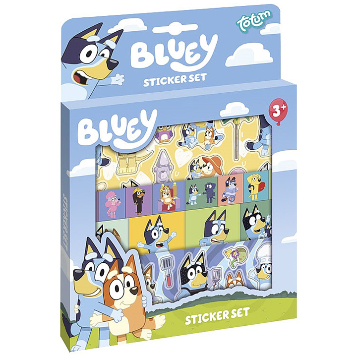 Bluey Sticker-set (3 år+) i gruppen Kids / Barnpyssel och kreativitet / Klistermärken hos Pen Store (134916)