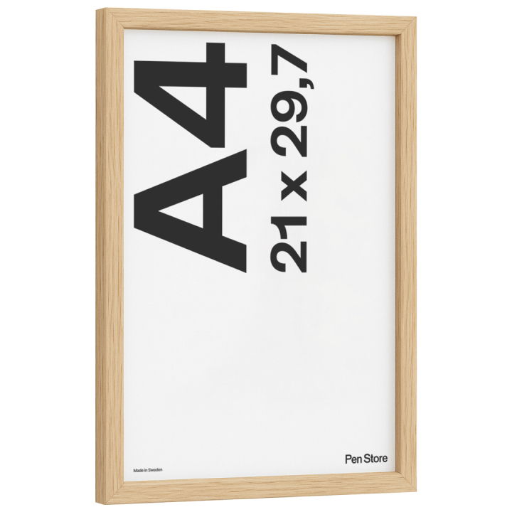 Träram Ek 21x29,7 cm A4 i gruppen Skapande & Hobby / Organisera / Ramar / Ekramar hos Pen Store (135058)